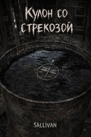 Кулон со стрекозой